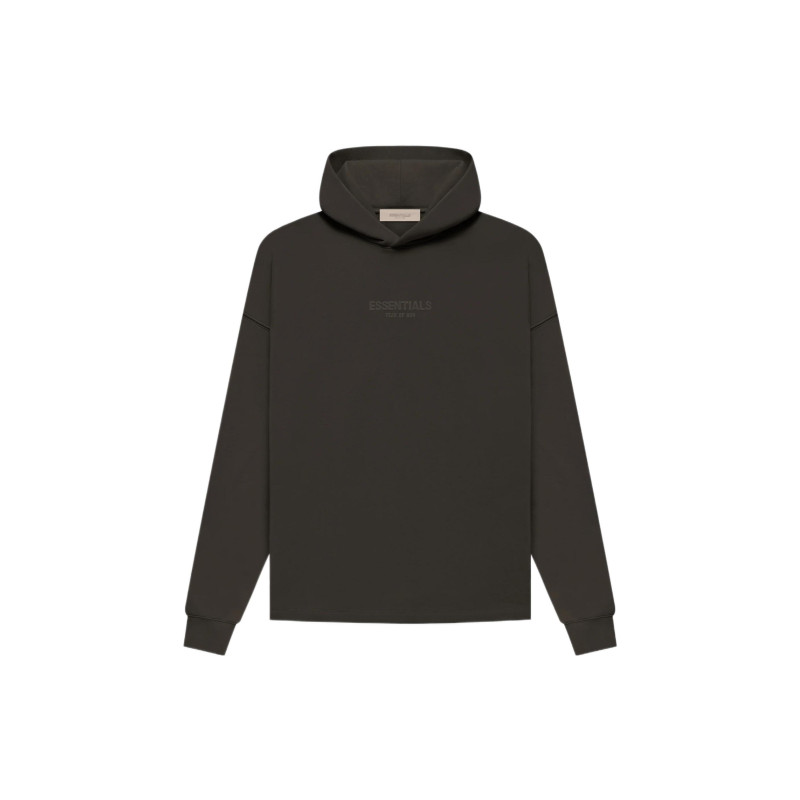 Fear of God Essentials FW22 Relaxed Hoodie Off Black