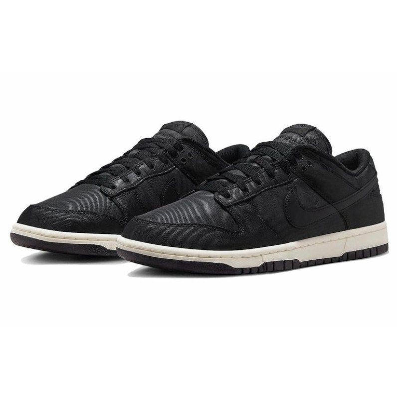 Nike Dunk Low Black Canvas