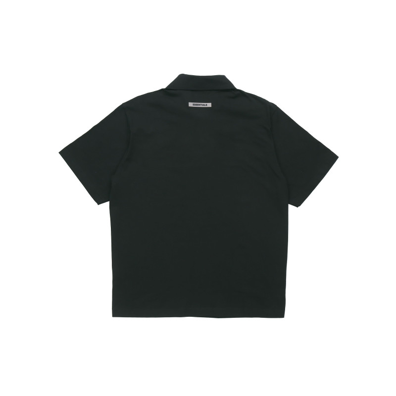 Fear of God Essentials FW20 Polo Shirt Black Polo