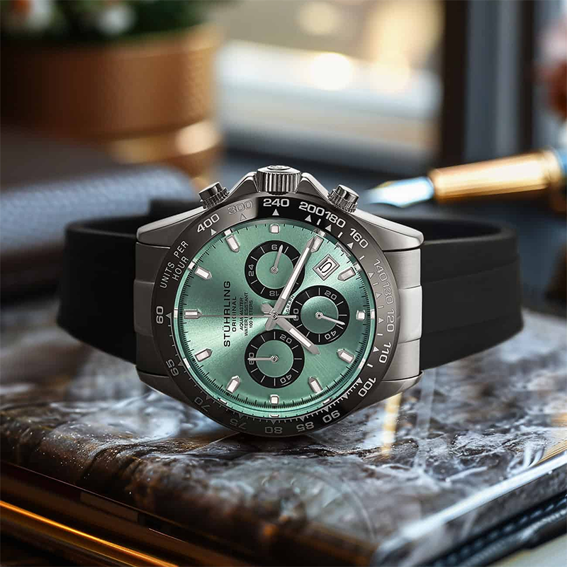 STUHRLING 42mm 24h
