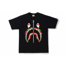 A BATHING APE Sta Camo Shark Tee T