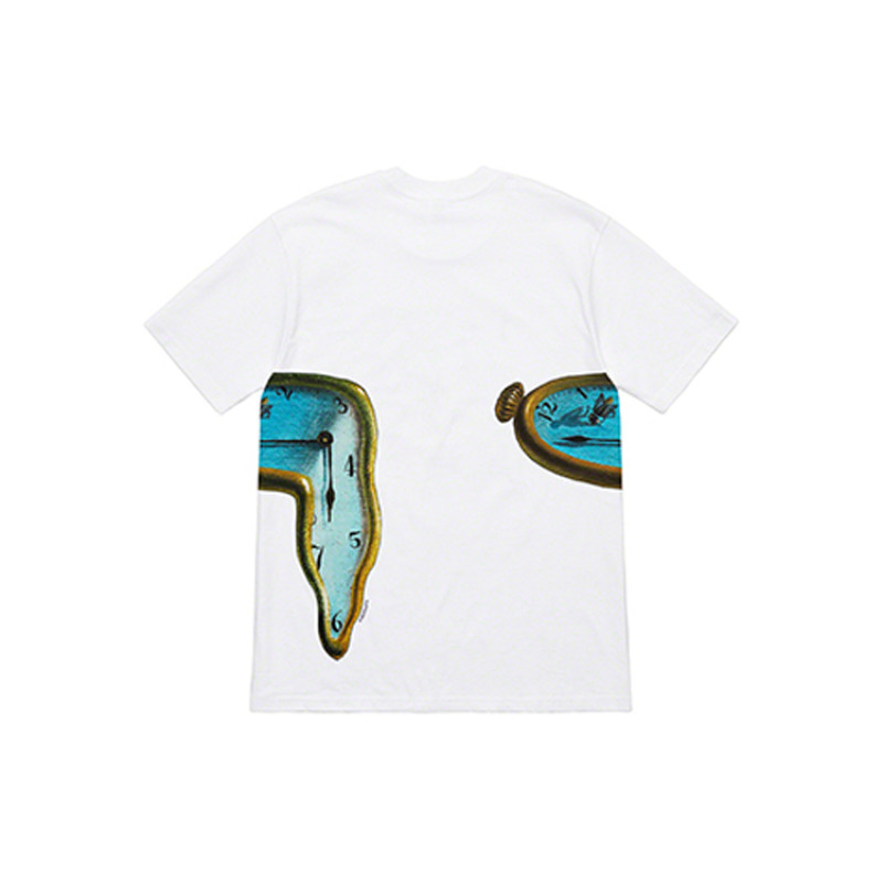 Supreme SS19 The Persistence of Memory Tee White T
