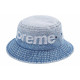 Supreme SS22 Week 5 Fade Jacquard Denim Crusher