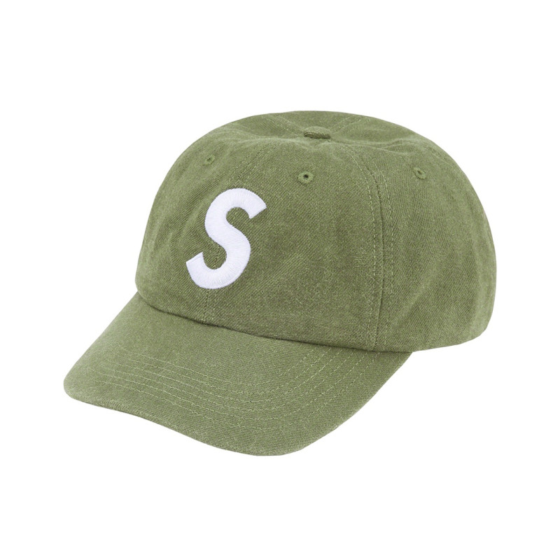 Supreme SS22 Week 1 Kevlar Denim S Logo 6-Panel