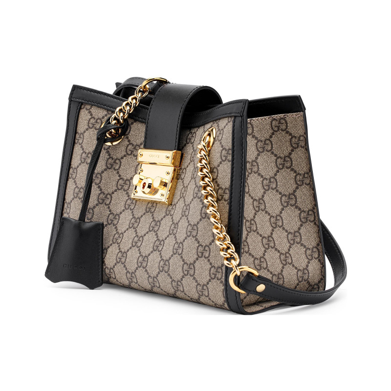 GUCCI Padlock Logo Tote