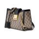 GUCCI Padlock Logo Tote