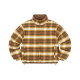 Supreme FW22 Week 8 Flannel Reversible Puffer Jacket Logo