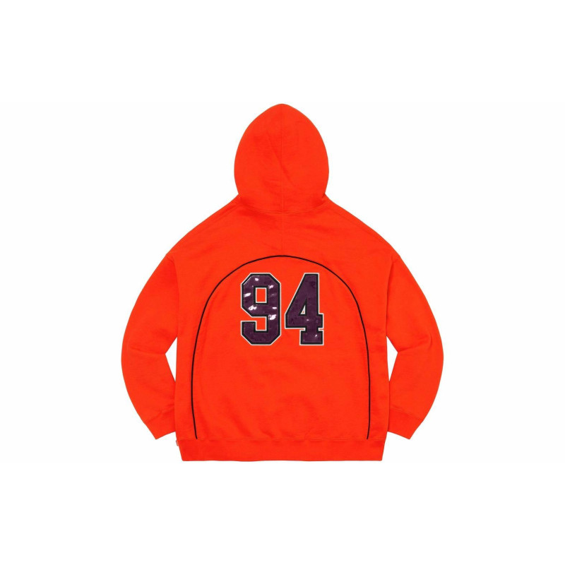 Supreme SS23 Week15 PIPING ARC HOODED SWEATSHIRT