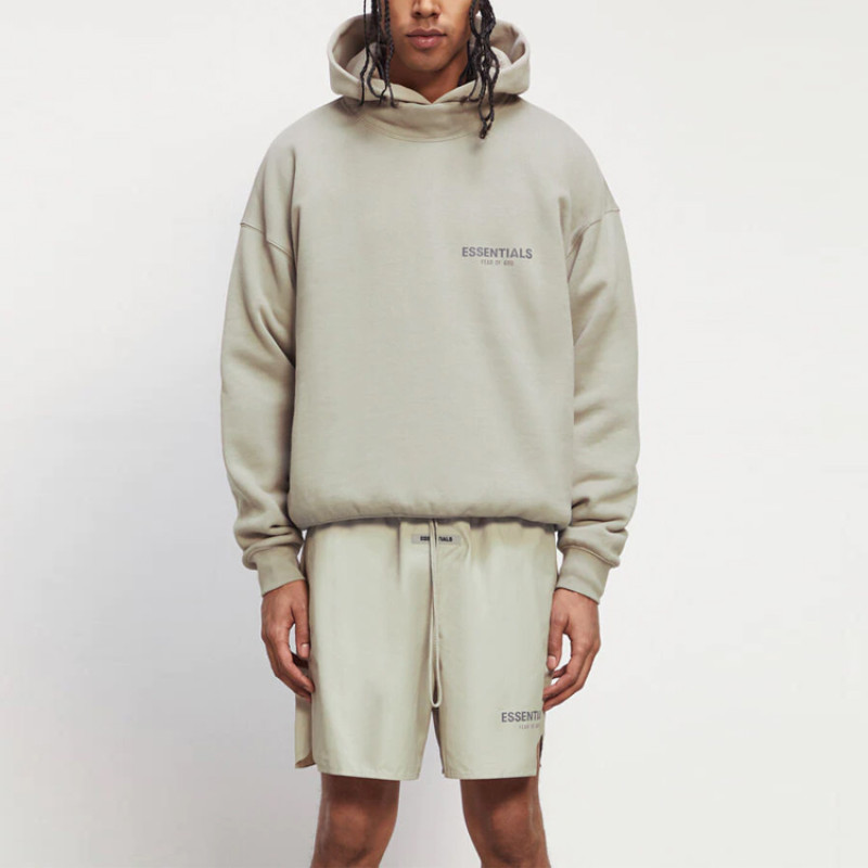 Fear of God Essentials FW20 Mock Neck Sweatshirt Moss
