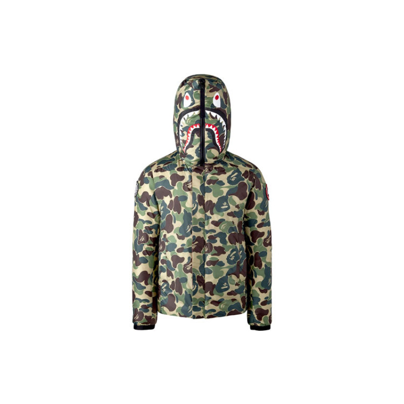 Canada Goose x BAPE x CONCEPTS FW21 Crofton PUFFER Shark