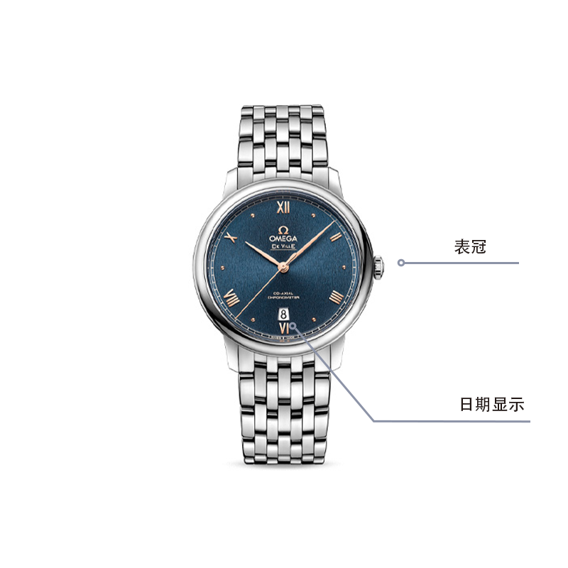 OMEGA 39.5mm 424.10.40.20.03.004