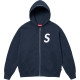 Supreme FW24 WEEK6 S Logo Zip Up Hooded Sweatshirt