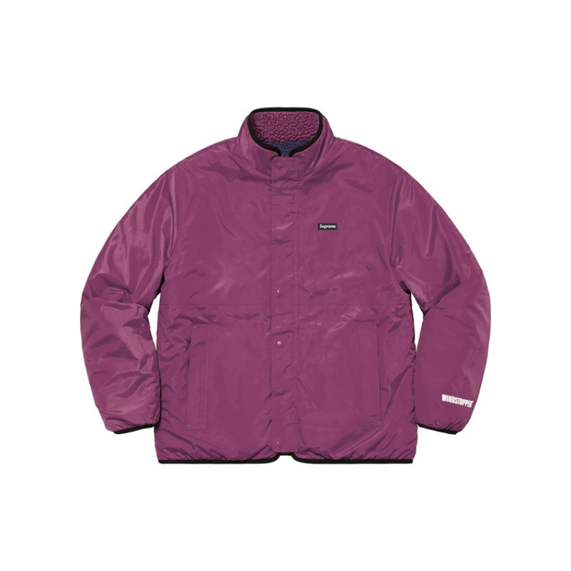 Supreme FW20 Week 8 Reversible Colorblocked Fleece Jacket