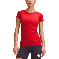 lululemon Team CanadaSwiftly Tech CPC Logo Silverescent T