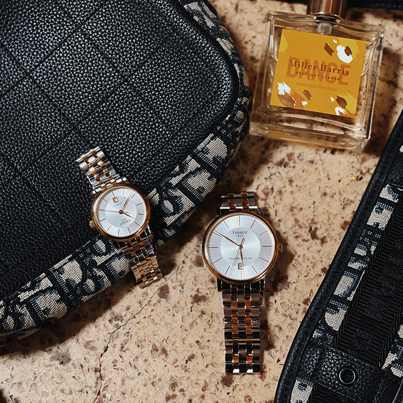 TISSOT 30mm T1222072203100+T1224072203100