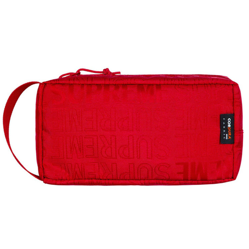 Supreme SS19 Organizer Pouch Red