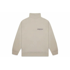 Fear of God Essentials Sage Mock Neck Sweatshirt Olive