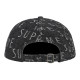 Supreme Week 17 Warp Jacquard Logos Denim 6-Panel