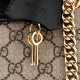 GUCCI Padlock Logo Tote