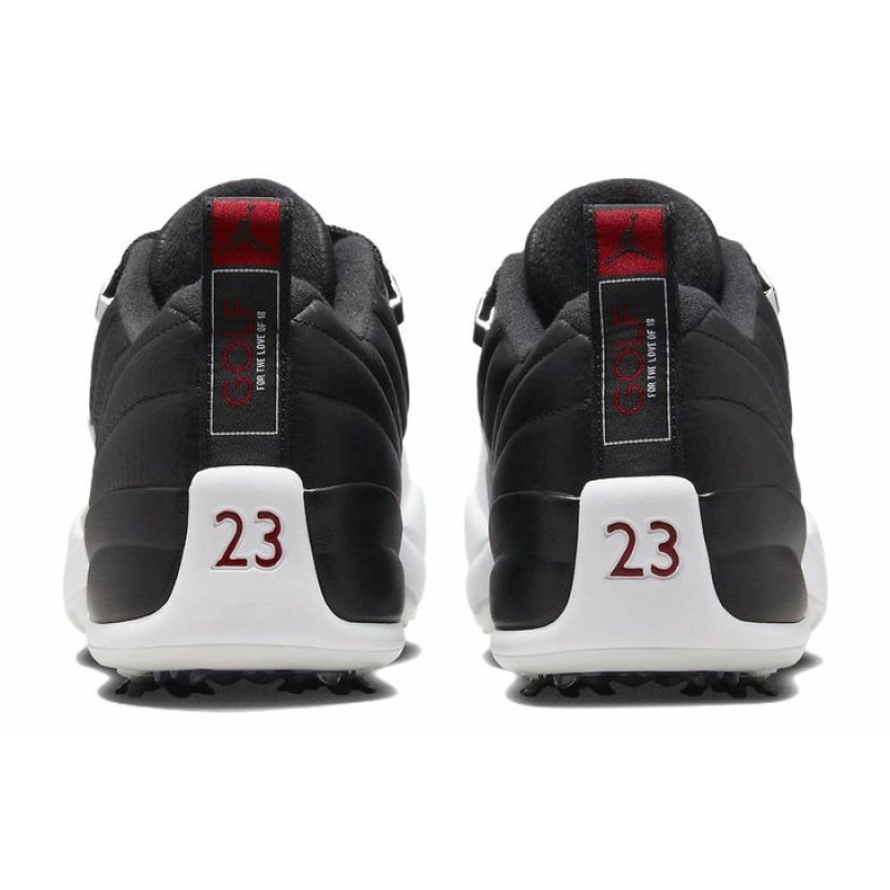 Jordan Air Jordan 12 Low Golf Black and White