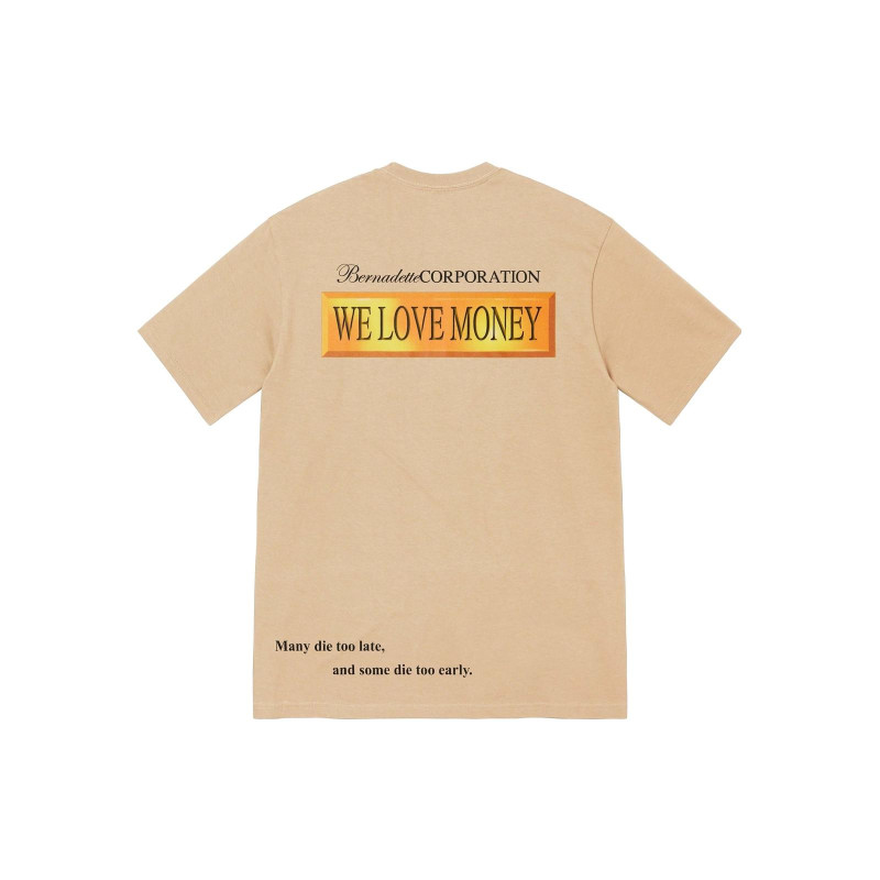 Supreme x BERNADETTE CORPORATION SS23 WEEK13 MONEY TEE LogoT