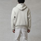 Fear of God Essentials FW20 Knit Hoodi Oatmeal Logo