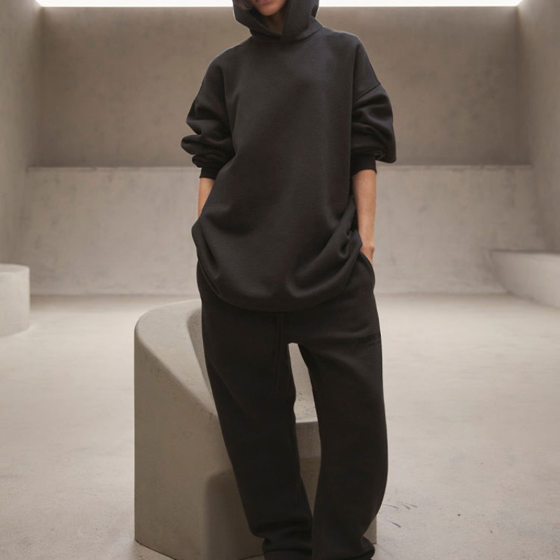Fear of God Essentials SS22 Relaxed Hoodie Stretch Limo Logo