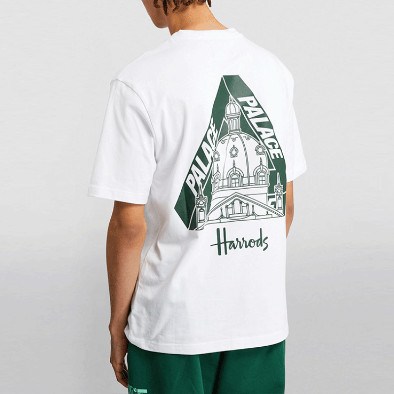 PALACE x Harrods FW21 Logo T-Shirt White LogoT