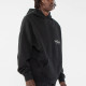 Fear of God Essentials x union la FW21 Vintage Hoodie Vintage Black Logo