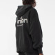 Fear of God Essentials x union la FW21 Vintage Hoodie Vintage Black Logo