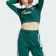 adidas originals Long Sleeve Crop Tee LogoT