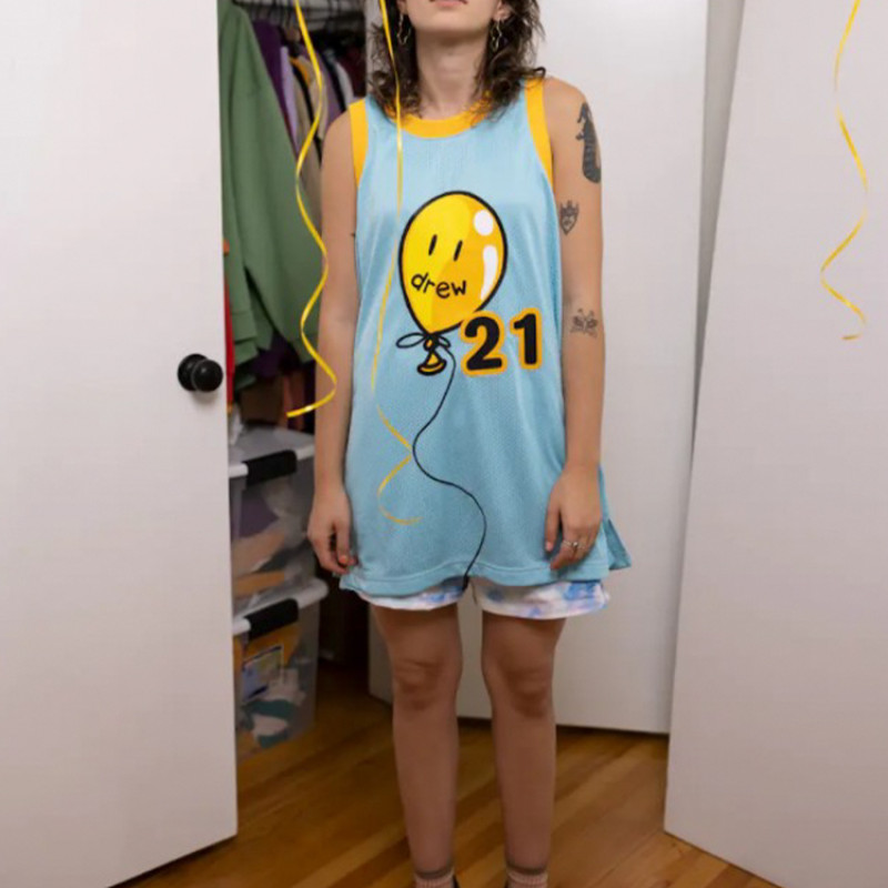 Drew House Mesh Joy Basketball Jersey - Joy