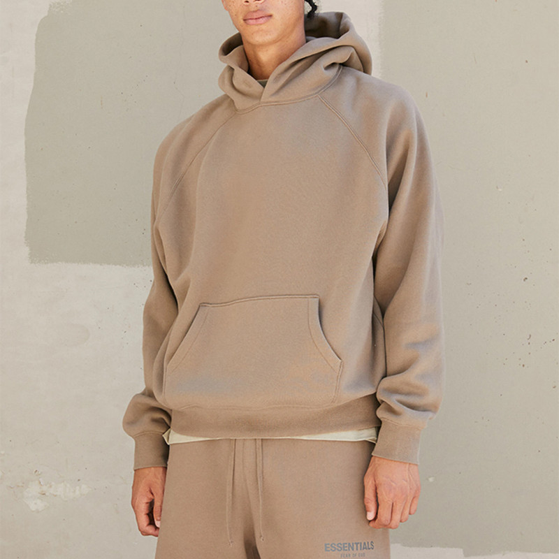 Fear of God Essentials FW21 Pullover Hoodie Harvest Logo