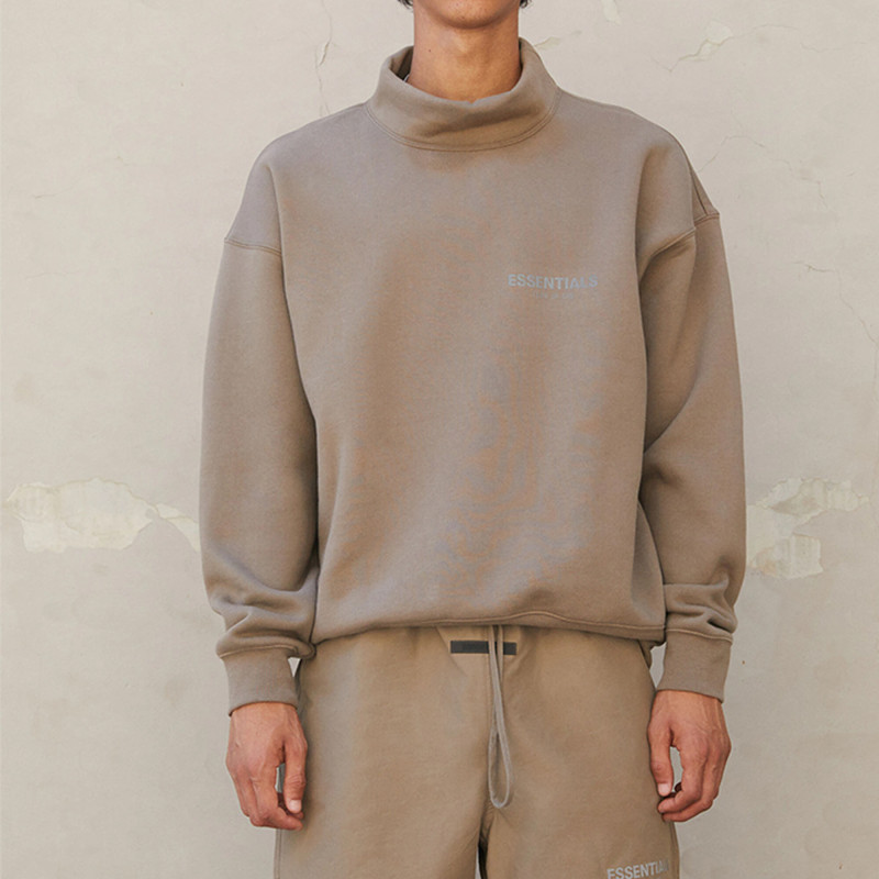 Fear of God Essentials FW21 Pullover Mockneck Harvest