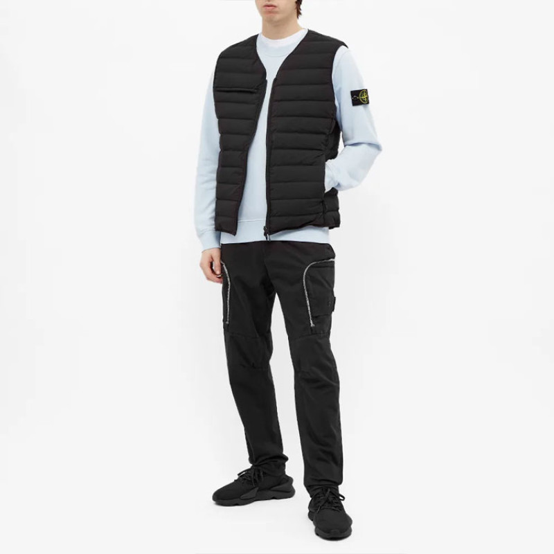STONE ISLAND Garment Dyed Crew Sweat