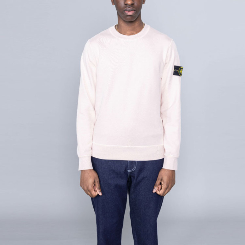 STONE ISLAND Garment Dyed Crew Sweat
