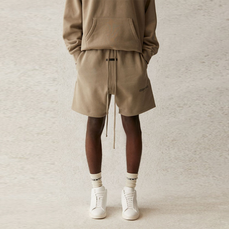 Fear of God Essentials SS21 Sweatshort Moss Logo