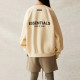 Fear of God Essentials SS21 Pull-Over Crewneck ButtercreamCream Logo