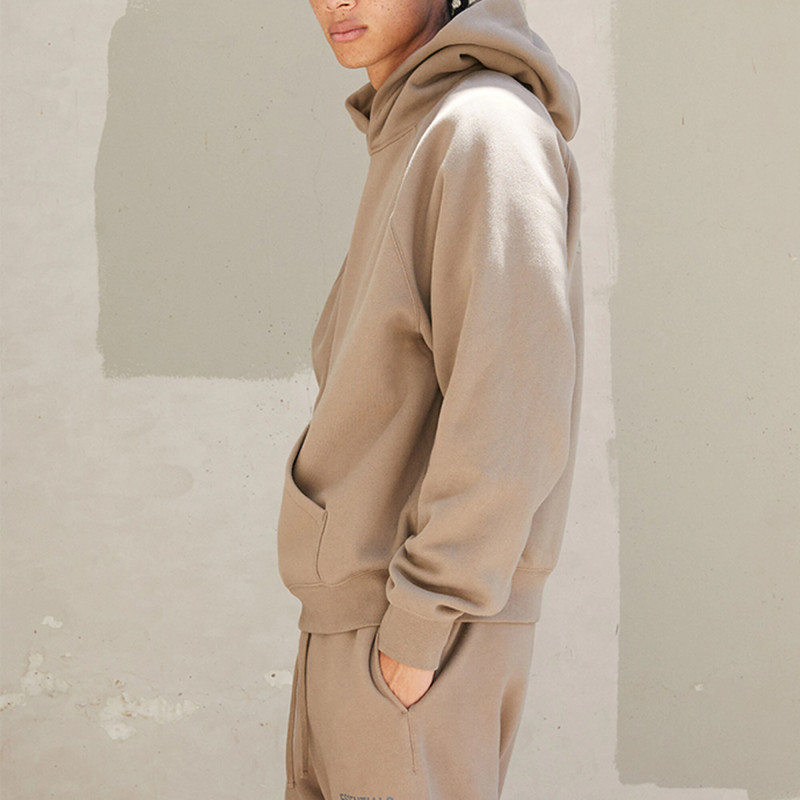 Fear of God Essentials FW21 Pullover Hoodie Harvest Logo