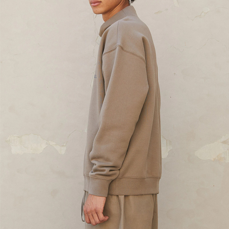 Fear of God Essentials FW21 Pullover Mockneck Harvest