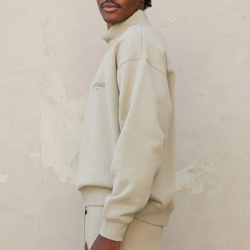 Fear of God Essentials FW21 Pullover Mockneck Pistachio