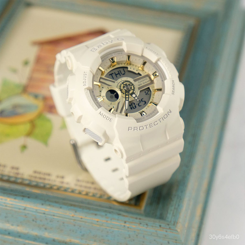 CASIO STANDARDBABY-G AEQ-110BW-9A+BA-110GA-7A2PR