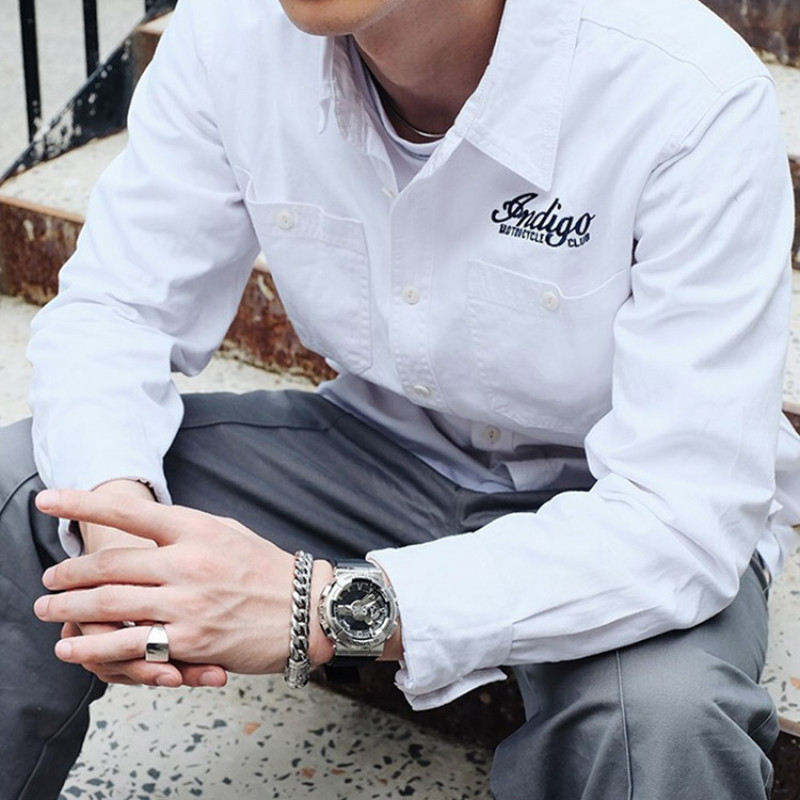 CASIO G-SHOCK BABY-G GM-110-1A+BA-130-1A3ER