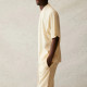 Fear of God Essentials SS21 Short Sleeve Polo ButtercreamCream LogoPolo