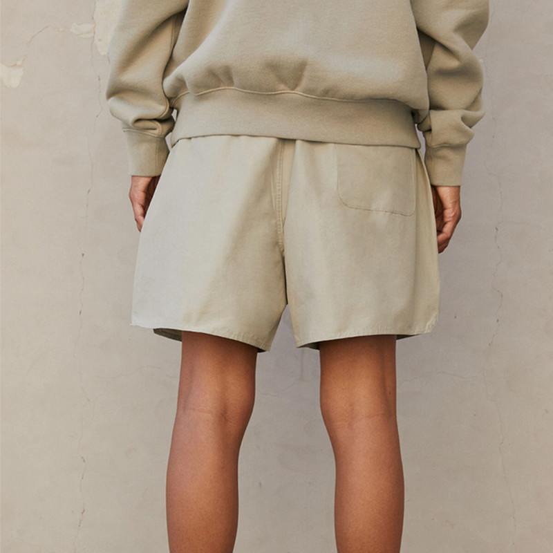 Fear of God Essentials FW21 Volley Short Pistachio Logo