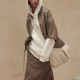 Fear of God Essentials FW22 Relaxed Hoodie Egg shell Logo