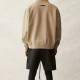 Fear of God Essentials SS21 Pull-Over Mockneck Moss Logo