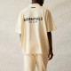 Fear of God Essentials SS21 Short Sleeve Polo ButtercreamCream LogoPolo