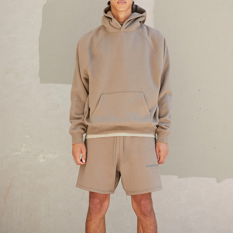 Fear of God Essentials FW21 Pullover Hoodie Harvest Logo