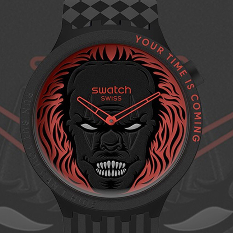 SWATCH 47mm SB01B128